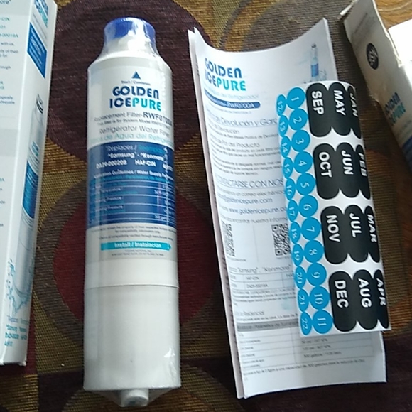 2 Refrigerator water filters - Picture 6 of 8